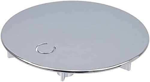 Desconocido Ablaufdeckel 115 mm für Dusche und Badewanne, Metall, Silber, PLUG_STOPPER