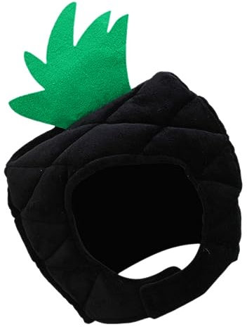 DOITOOL Plüsch-kopfbedeckung Ananas Für Damen Foto-requisite Lustiger Kostümhut Für Bühne Und Fest
