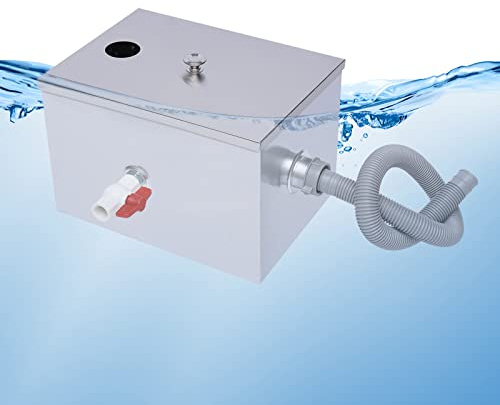 Séparateur de graisse commercial en acier inoxydable 350 x 250 230 mm