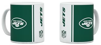 NFL New York Jets Kaffeebecher Kaffeetasse Tasse 11oz 325ml Gridiron