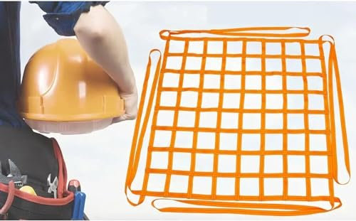 Frachtschlingentaschen, Frachtschlingennetze, Hängenetze, Hebegurte, for industrielle Handhabungswerkzeuge (Size : 2 X 2M/Mesh 20cm/Load 3.5t)