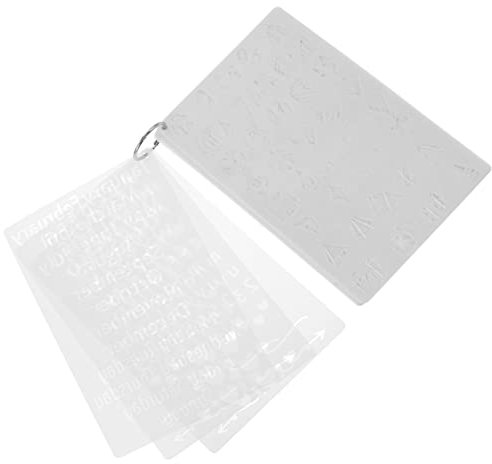 Anneome 24stücke Handbuch Vorlagen Hohle Malvorlagen Für Kreative -projekte Geeignet Für Tagebücher Scrapbooking Und Kunsthandwerk Kinderfreundliches Design