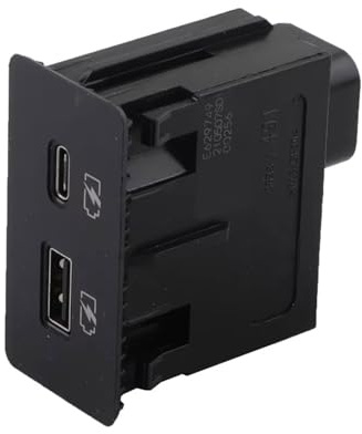 HXNH Adaptador de puerto USB para coche para reproductor 8638A491 8638A317 2022-2024 y pieza de repuesto de enchufe USB en potenciador de música de coche