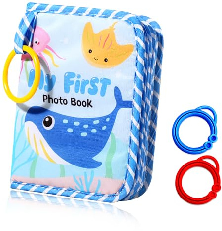 Baby-Fotoalbum, Erinnerungsalbum für das erste Jahr, Dinosaurier, Baby-Erinnerungsbücher, Baby-Fotobuch, Alben für das erste Jahr, weiches Stoffalbum für Familie, Neugeborene, Kleinkinder, Babypartys