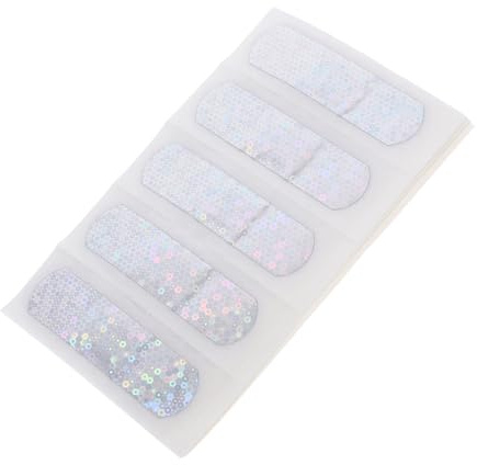 Veemoon 50 piezas Unidades Apósitos Adhesivos Infantiles Impermeables y Transpirables Vendajes Desechables para Cortes Pequeños Raspaduras y Quemaduras Protección y Práctica