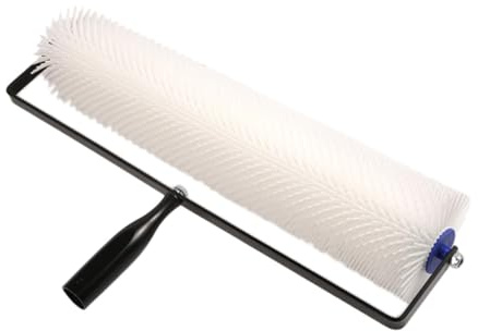 Dickly Rodillo Nivelador Autonivelante con Púas, Rodillo de Suelo para Tareas Domésticas,