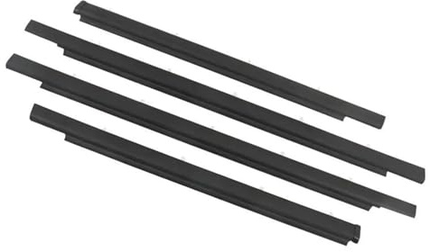 Guarnizione Porta Auto 4 Pezzi Guarnizione Portiera Auto Striscia Tenuta Impermeabile Finestrini In Vetro Per Toyota Per SEQUOIA 2001-2007 Guarnizione portiera auto