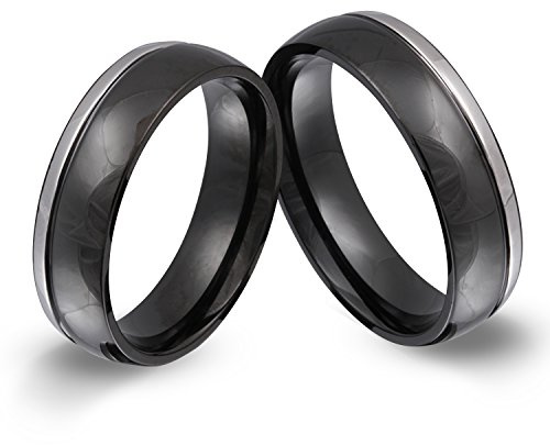 Juwelier Schönschmied - Unisex Freundschaftsringe Partnerringe Eheringe Mila Edelstahl 151HHac - Kostenlose Wunschgravur mit AMAZON KONFIGURATOR online gestalten!