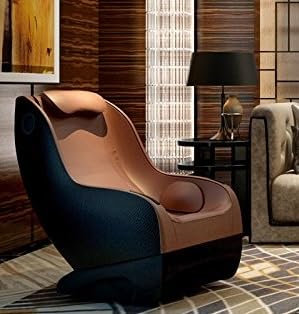 GLOBAL RELAX® | GURU Massage- und Entspannungssessel I Braun | 3 Massage-Modi | Luft-Vorprothesen-Funktion | 2D-Surround-Sound | Massagesessel mit Bluetooth I USB-System