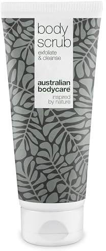 Australian Bodycare Body Scrub 200 ml | Esfoliante con Tea Tree Oil australiano | Per tutti i tipi di pelle | Per duroni | Per brufoli su schiena e corpo | Adatto a uomini e donne