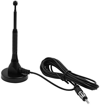 X AUTOHAUX Antenna FM AM Radio Aerial Magnetic Base DC 12V for Auto Car | Signal, Flexible
