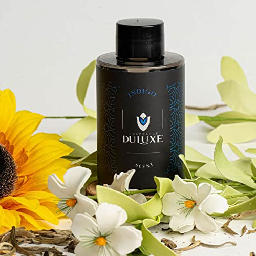Fragrance Du Luxe - Aroma Oil Scent Diffusers - Indigo, SEA Salt & Orchid, Essential Oil for Aroma Diffuser