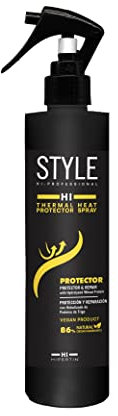 Hipertin - Protector térmico para el cabello Thermal Heat Protector Spray HI STYLE, 250ml