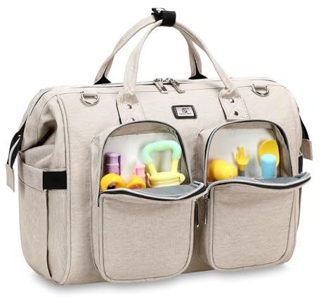 Pomelo Best Sac à langer avec pinces pour poussette et matelas à langer