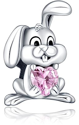 NUNUYAYA Damen Charm Anhänger für Armband 925 Sterling Silber Elephant Leaf Butterfly Car Heart Dangle Charms Beads passend für Armband Halskette,Charm Anhänger für Europäischen Armbänder Frauen