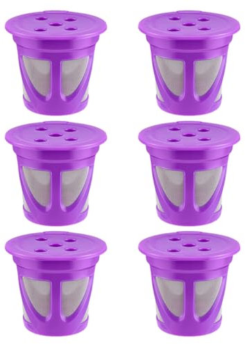 Uonlytech 6piezas De Café Compatibles Filtros Reutilizables Inoxidable Saludable y