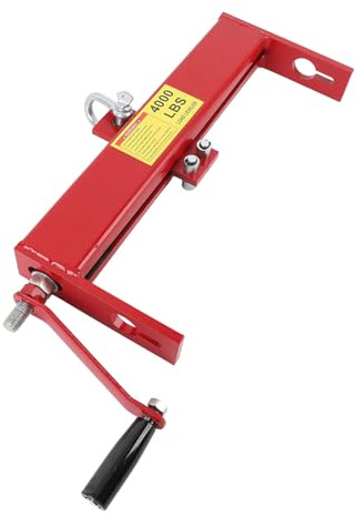 Qcwwy Nivelador de Carga de Polipasto de Motor Capacidad de 4000 LBS para la Instalación de Transmisión y Ajuste de la Transmisión del Motor para el Garaje Automotriz