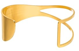 Purelei Elegance Armcuff – moderner Armreif mit elegantem Linien-Design, wasserfest – Edelstahl, 14K vergoldet, 18K rosévergoldet oder silberfarben