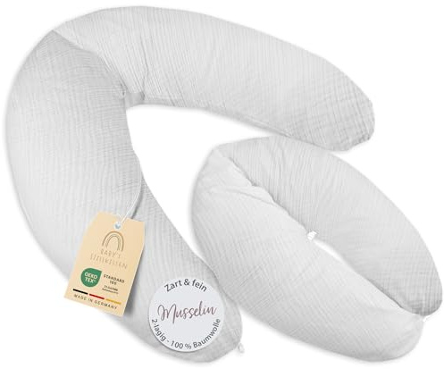 Baby's Stillkissen Coussin de positionnement latéral en mousseline