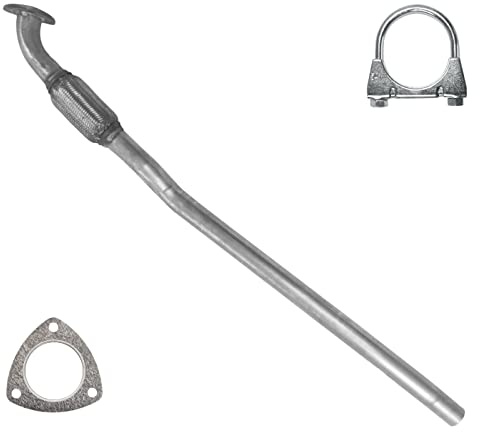 POLMOstrow Auspuff für Opel Corsa 3 III C 2000-2006 | Kollektorrohr, Motoren: 1.0 - 1.0 | Fließheck