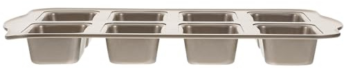 BESPORTBLE Moule à Cake Rectangulaire Acier Antiadhésif Cavités pour Pâtisserie Résistant Chaleur Facile à Démouler et Nettoyer pour Long Hot-dogs et Gâteaux Maison