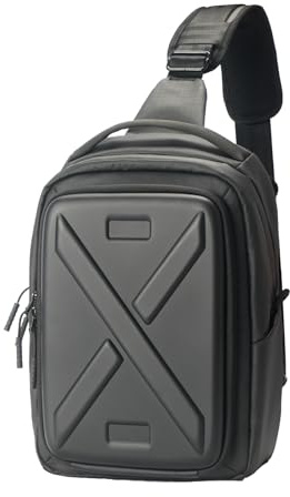 Besnfoto Camera Hard Shell Case Crossbody Camera Sling Bag Small Waterproof Photography Bag for Mirrorless and DSLR Cameras
