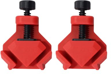 Voyoo 2-pack vinkelspännare 90 grader trä, justerbar vinkelklämma för platttjocklekar på 2–26 mm, klämma med 250 N fästkraft, för hobby