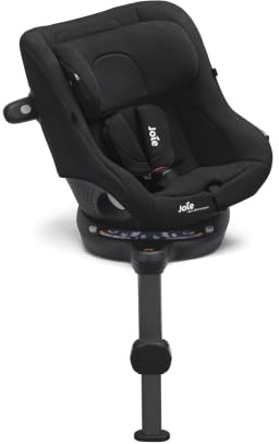 Joie i-Spin™ 360 Compact R129 Kindersitz, 61–105 cm, 6 Mon-4 J (Raven) | 360° drehbar, i-Size-zertifiziert, ISOFIX-Installation, kompaktes Design für kleine Rücksitze und Kleinwagen.