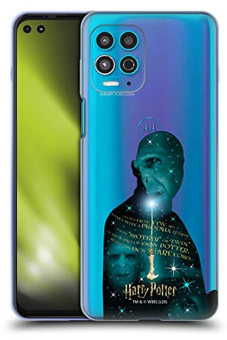 Head Case Designs Officially Licensed Harry Potter Voldemort Yew Wand Deathly Hallows XXXVIII Soft Gel Case Compatible With Motorola Moto G100