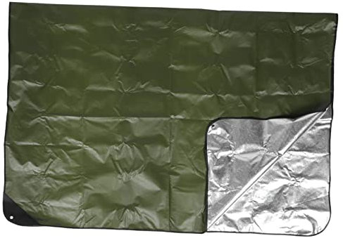 Garneck Notfalldecke Provisorisches Markisentuch Thermodecke Faltbare Campingdecke Warmhaltedecke Fürs Camping