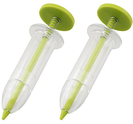 Maxmoral 2 PZ Mini Semina Semina Dispenser Seminatore Piccolo Spandiconcime Semina Giardino Attrezzatura Strumento Mini Spandiconcime Mano Giardino Sem