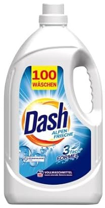 Dash Alpen Frische Vollwaschmittel 5 Liter