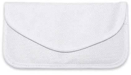 Faraday Bag Faraday Bags Faraday Schlüsselanhänger-Schutz für Laptops, Telefone, Tablets und Autoschlüssel, Faraday-Käfig, Diebstahlschutz, Tracking (Color : White, Size : 20cmx10cm)