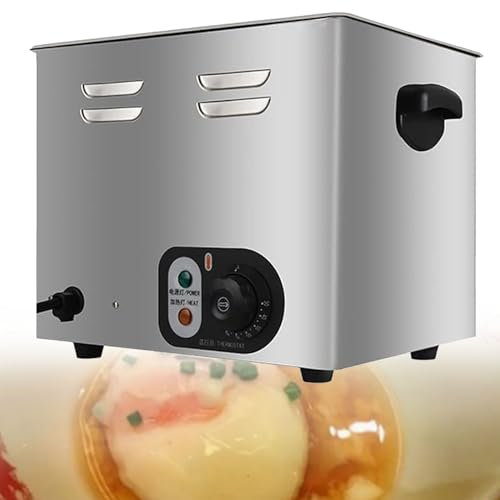 SACLMD Hervidor de Huevos,hervidor de Huevos eléctrico con Temperatura Constante y Temporizador,rinde 60 Huevos,para Huevos Duros,escalfados,medianos y rápidos,110V