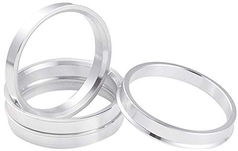 Zentrierringe,Kunststoff Zentrierringe 4pcs Auto-Rad-Spacer-Mittelstück Ring 67,1/56,1 67,1/56,6 67,1/66,6 auf Ihr Fit Autozentrum Bore (Color : 67.1 57.1)
