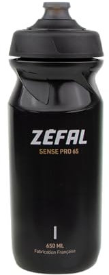 ZEFAL Sense Pro 65 Premium Bicycle Water Bottle, Black (Copper/Grey), 650 ml