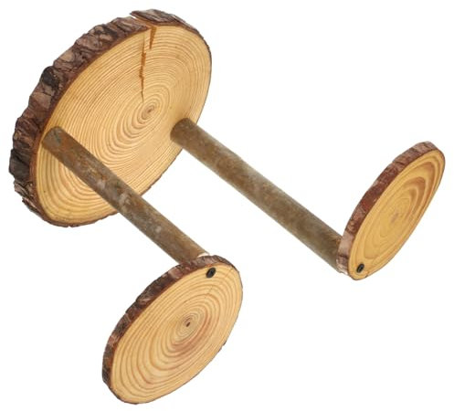 Yardwe Stilvoller Pflanzenhalter Aus Holz Blumentopfständer Für Sukkulenten Kakteen Bonsai Gartendekoration