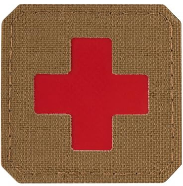 M-Tac Patch kardborrmärke PVC Medic Cross Laser Cut