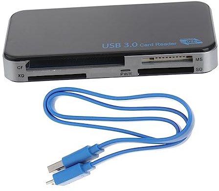LRXIYODE Usb 3.0 Multi-card Memory Reader Cf Adapter, High-speed Flash Memory Reader for Pc and, Compact Design Suitable for Photographers and Data Transfer