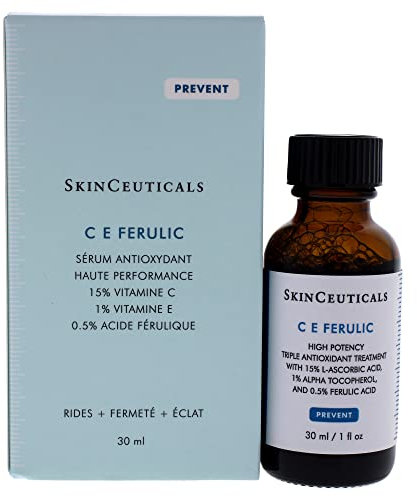 Skin Ceuticals C E Ferulic High Gesichtsserum, hochwirksame Dreifach-Antioxidantien-Behandlung, 30 ml