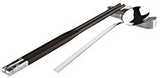 Sambonet Rosenthal Chopstick/Bacchette, Panchina e cucchiaio - Marco Polo - Acciaio Inossidabile/Sintetico