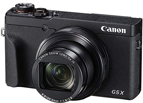 Canon PowerShot G5 X Mark II Digital Camera w/ 1 Inch Sensor, Wi-Fi & NFC Enabled, International Version - No Warranty Black