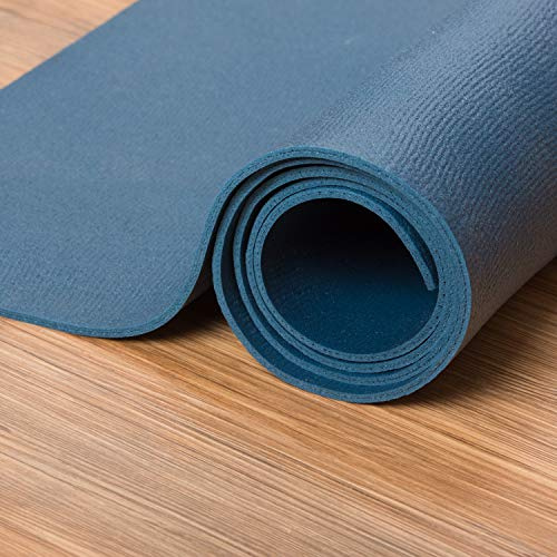 XXL Yogamatte in Blau in verschiedenen Größen, schadstofffreie Yogamatte in blau, besonders groß und breit, OEKO-Tex 100 zertifiziert und rutschfest
