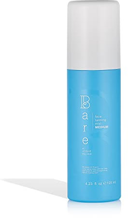 Bare by Vogue Spray autoabbronzante per il viso, medio, abbronzatura finta per un bagliore naturale su viso e corpo, 125 ml
