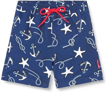 Playshoes Badshorts för pojkar, marin maritim, 134/140 cm