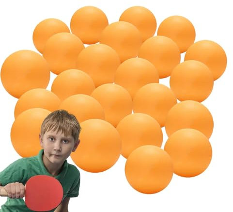 Professionelle Tischtennisbälle | Langlebige Trainingsbälle | Kleine Bälle für Pong-Spiele, Kunst und Handwerk, Partydekorationen, Tischtennis-Spielbälle für drinnen und draußen