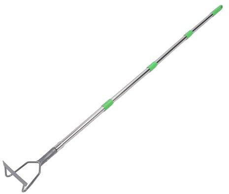 BAOFUYA Gardening Cutting Grass Sickle, Length Adjustable Weeding Hoe Gardening Tool for Farmland Loosing Soil Sowing Planting