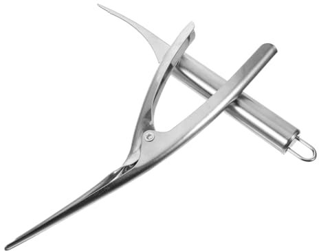 Holibanna Sbucciatori per Gamberetti in Acciaio Strumenti Portatili per Sbucciare Gamberetti e Pesci Utili Accessori per Cucina Domestica