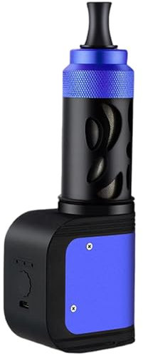 Cenicero de automóvil, cenicero portátil, aleación de aluminio mini sellado sin humo USB cubierta USB a prueba de viento soporte para fumar para drving y hogar, interior sin humo interior