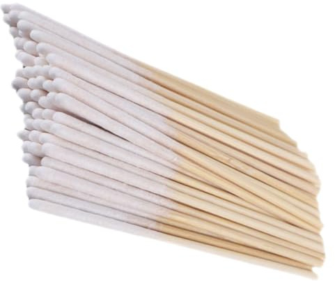 MOTHNUR 60pezzi Bastoncini Di Cotone Spessi Per Trucco e Pulizia Accessori Donna Per Makeup Con Forte Assorbimento e Bastoncino Resistente Per Routine Di Bellezza Quotidiana